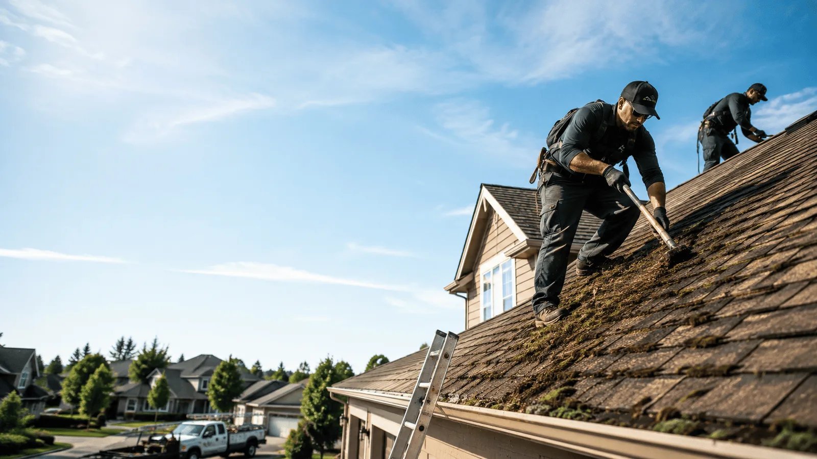 Roof Moss Removal in Lincoln, CA near me